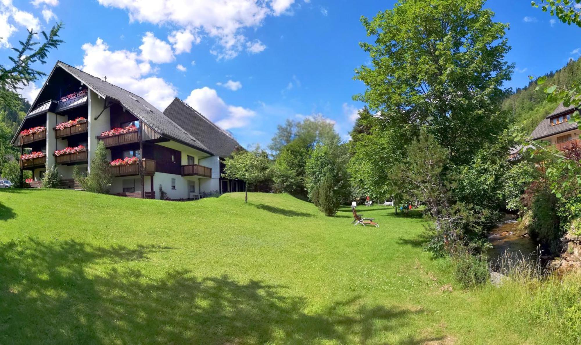 Naturidyll Am Fluss - Ferienhaus Albmatte - Grosser Garten Zum Grillen Und Entspannen-Direkt Neben Dem Radon Revitalbad Mit Sauna Und Thermalbecken St. Blasien Exterior foto